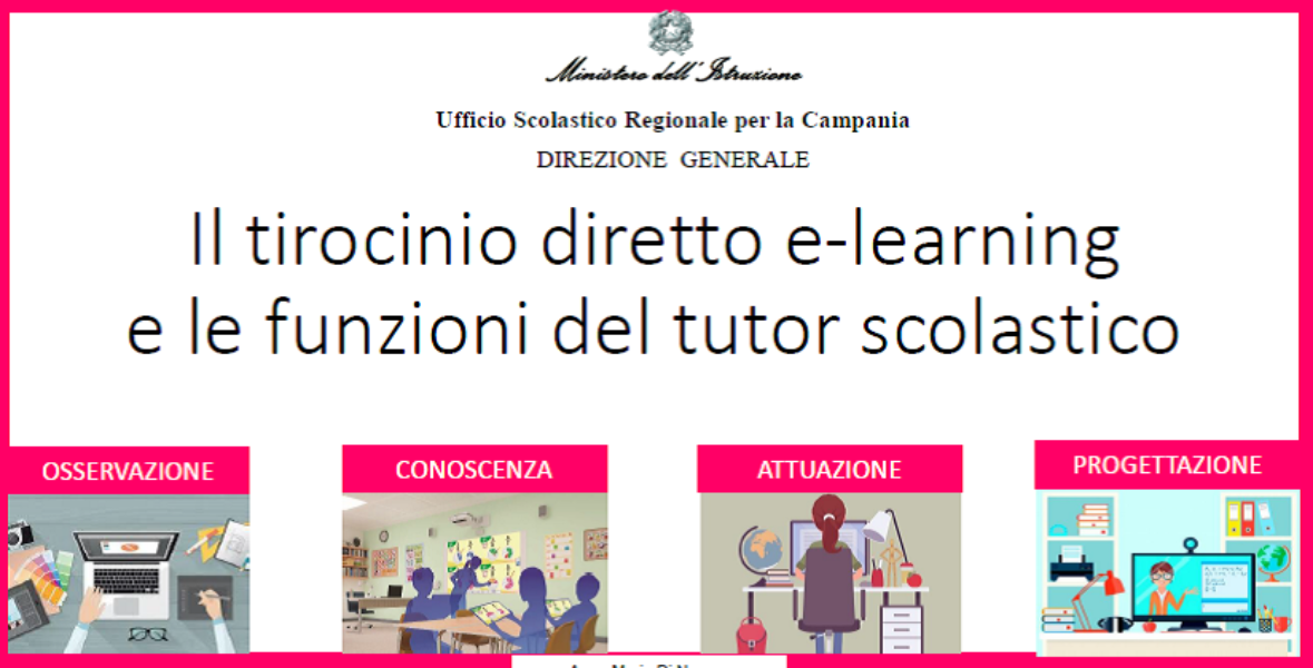 Tirocinio diretto in modalita’ e-learning 